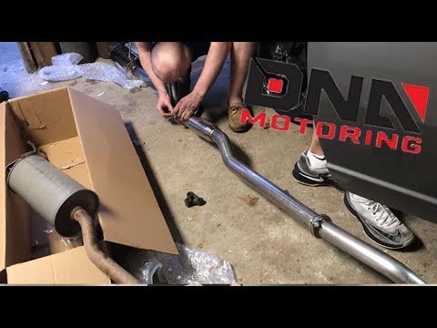 Civic Exhaust Install! (05 Civic EX)