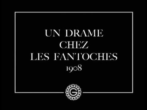 Thumbnail of the video: Un drame chez les fantoches (Émile Cohl, 1908)