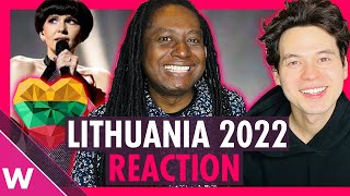 Monika Liu "Sentimentai" Reaction | Lithuania Eurovision 2022