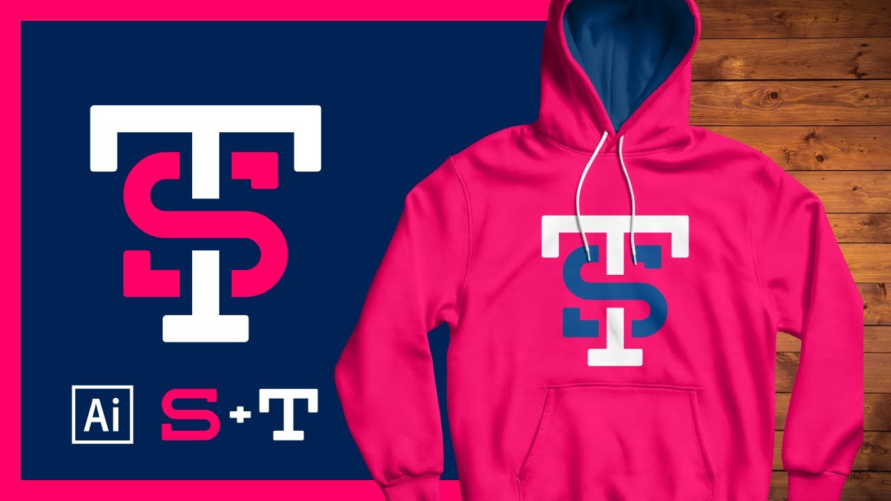 Create Interlocking Letter Logos with Illustrator