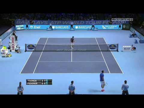 ATP Master Final 2011 Federer - Tsonga Londres Résumé Highlights HD.m4v