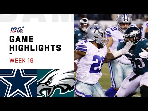 Cowboys vs. Eagles Week 16 Highlights | NFL 2019