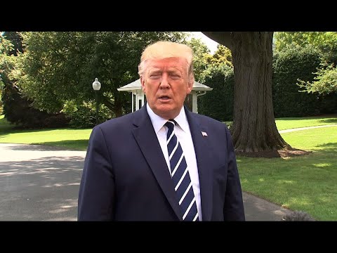 President Donald Trump says Iran may have seized two commercial vessels Friday in the Persian Gulf, calling the nation "trouble." The remarks follow Iran's claim earlier in the day that it seized a British oil tanker in the Strait of Hormuz. (July 19)