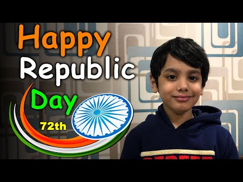 Tanish Spectacular Speech on 72th Republic Day || Wish you A Very Happy Republic Day 🇮🇳