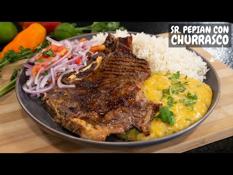 Como preparar un buen pepián de choclo con churrasco, cocina facil y economica | Abelca