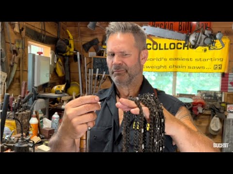 All About Chainsaw file size, and sharpening terms, what does it all mean?