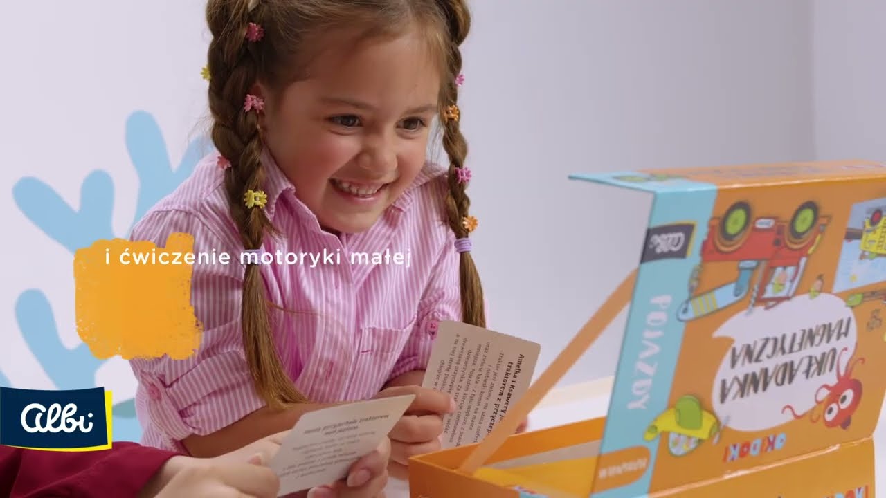 Układanka magnetyczna „Pojazdy” z serii OKIDOKI