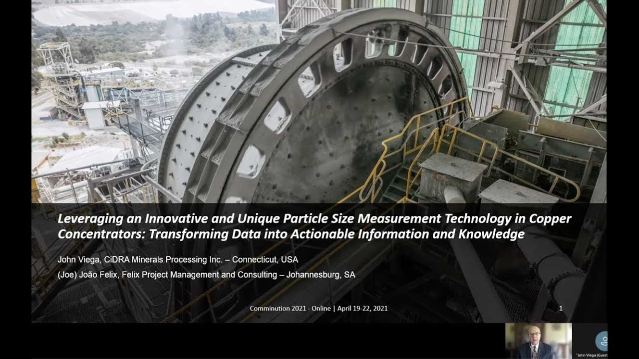 Comminution 2021 - John Viega Presentation