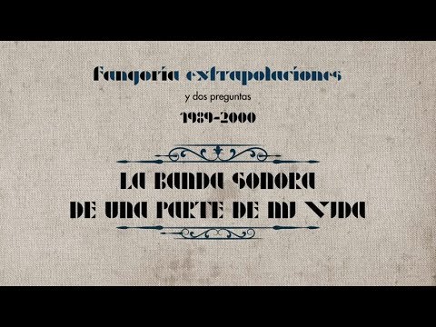 Fangoria - La banda sonora de una parte de mi vida (Lyric Video)