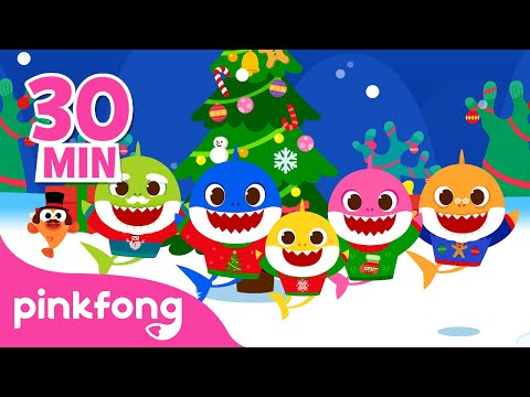 🎁 Feliz Natal pra Todos | + Completo | Natal de Baby Shark | Pinkfong Canções para crianças