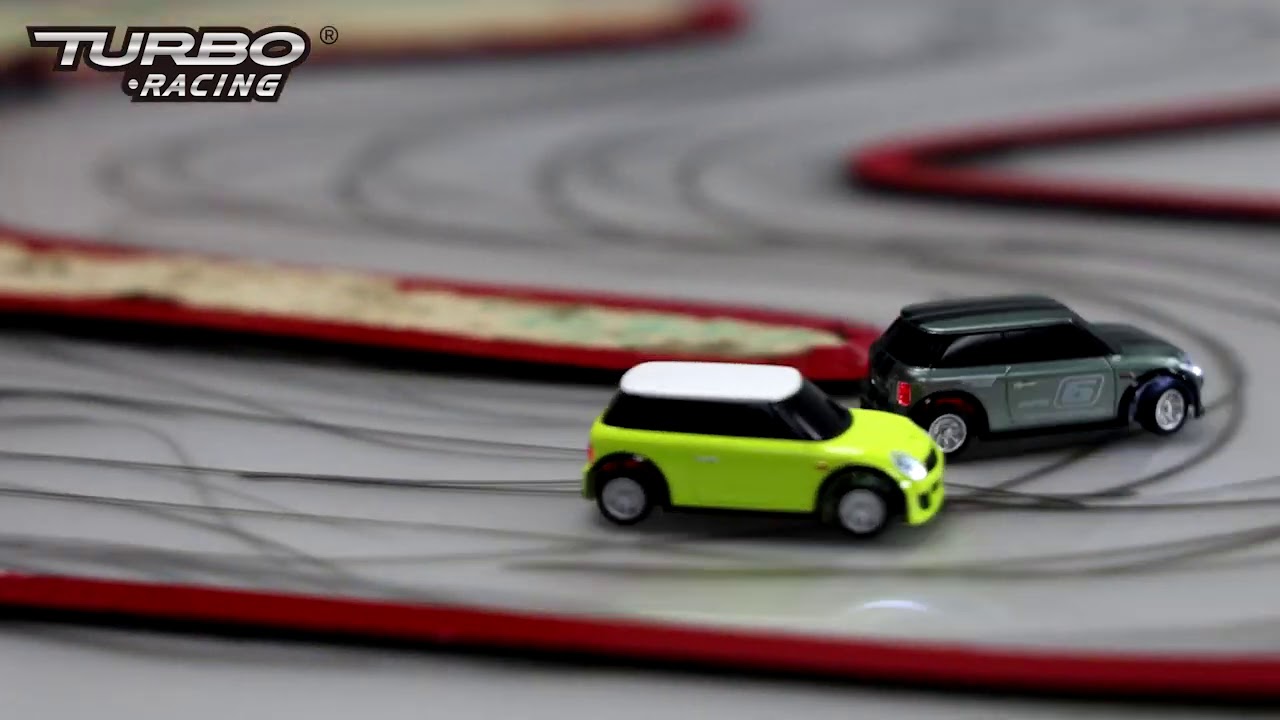 Turbo Racing 1/76 On-Road RC Car RTR (tmavozelená)