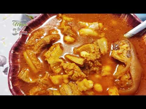Rico Menudo Rojo Receta  Sencilla Pero Muy Rica