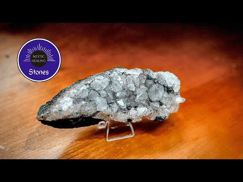 Congolese Quartz with malachite crystals