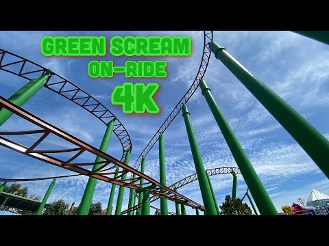 Green Scream - On-Ride POV - Adventure Island Southend - 4K