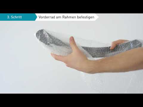 Bergsteiger Demontagevideo - Fahrrad verpacken und sicher versenden