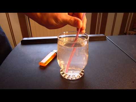 Versuch: Wasser in Eis verwandeln in einer Sekunde