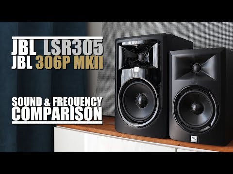 JBL LSR 306 MK2 PAIR 2014 black | Reverb