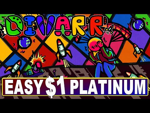 New Easy $0.99 Platinum Game | DIVARR Quick Trophy Guide