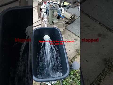Intex Pure spa stopped Error code E90 by setting a magnet next to flow sensor.