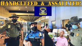 UNLAWFULLY DETAINED & ASSAULTED BY CT. STATE POLICE! CITIZENS RIGHTS VIOLATED TWICE IN ONE DAY!