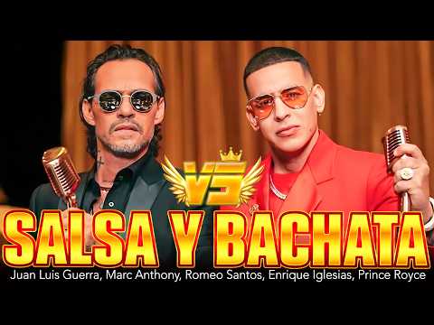 MIX SALSA Y BACHATA LO MEJOR - DADDY YANKEE, PRINCE ROYCE, MARC ANTHONY, ROMEO SANTOS, SHAKIRA Y MÁS