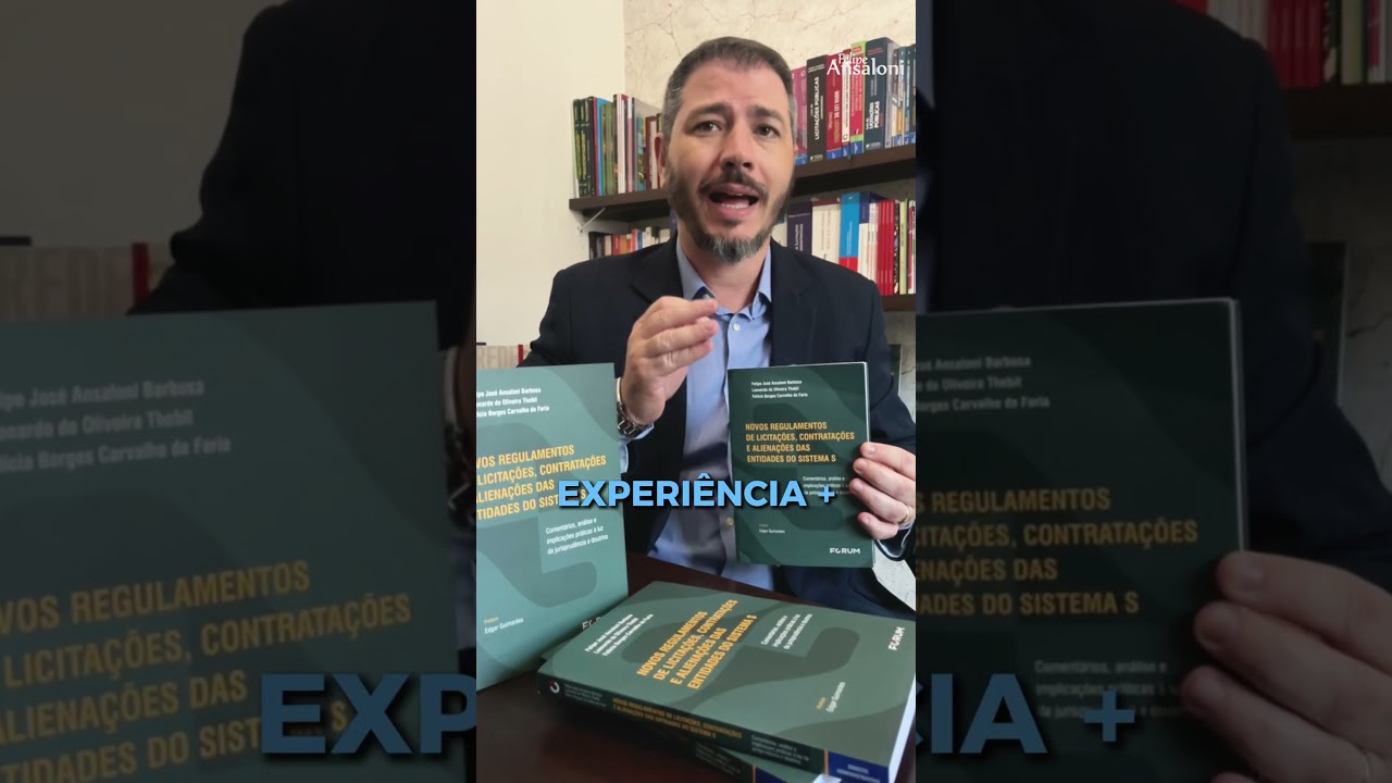 Transparência e Segurança Jurídica no Sistema S: O Novo Livro de Felipe Ansaloni