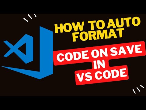 Auto Format Code On Save In Visual Studio Code