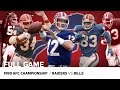 1990 AFC Championship: Bills Clinch 1st Super Bowl Appearance | Raiders vs. Bills | NFL Full Game 1990 AFC Championship: Bills Clinch 1st Super Bowl Appearance | Raiders vs. Bills | NFL Full Game
