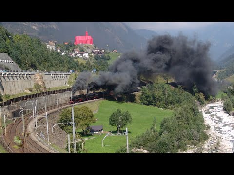 Gotthardbahn Jubileum 125 Jahre  - Dampfzüge am 08. September 2007
