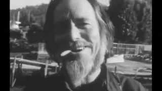 Alan Watts Blues - Van Morrison with old Watts footage