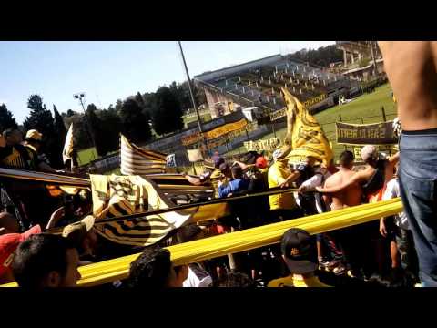 "Hinchada de Almirante Brown con San Telmo. 25-09-16. Almirante Brown 2 - 1 San Telmo" Barra: La Banda Monstruo &bull; Club: Almirante Brown