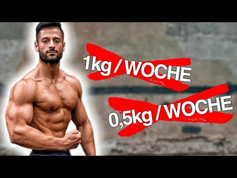 How to lose weight FAST WITHOUT losing muscle? (0.5 kg? 1 kg? or 2 kg per week?)