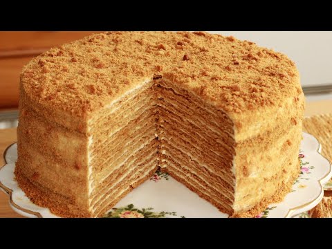 RUSKI MEDOVIK - recept za tortu ruski medovik - MEDENA TORTA - Торт Медовик