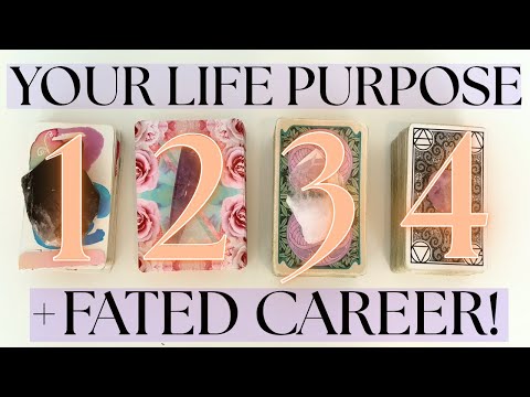 THIS IS YOUR LIFE PURPOSE & FATED CAREER! (Pick A Card) Tarot Reading