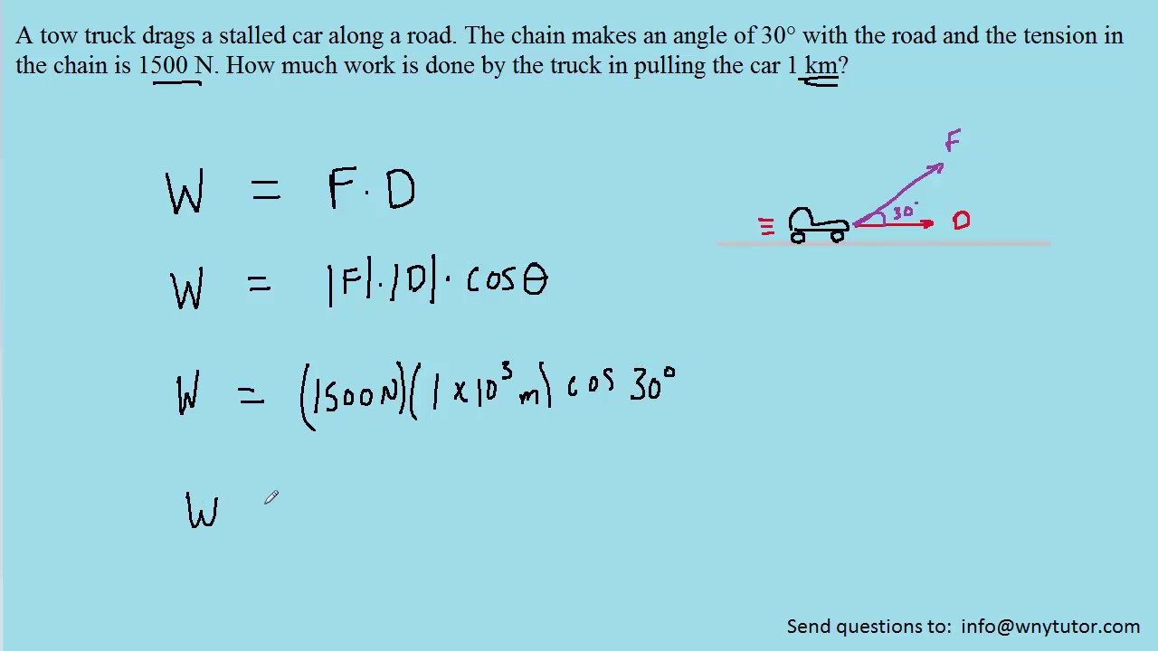 A tow truck drags a stalled car