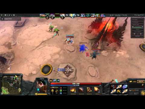 Dota 2 Sniper mega creeps comeback is real