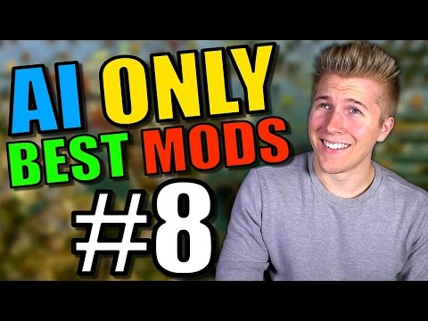 Civilization 5 [Civ 5 Gameplay Brave New World] AI Only 60 CIVS - THE BEST MODS - Part 8