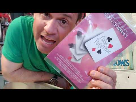 Come Together Packet Magic Trick by Aldo Colombini.  Performed by Brent Geris - The Magic Apple