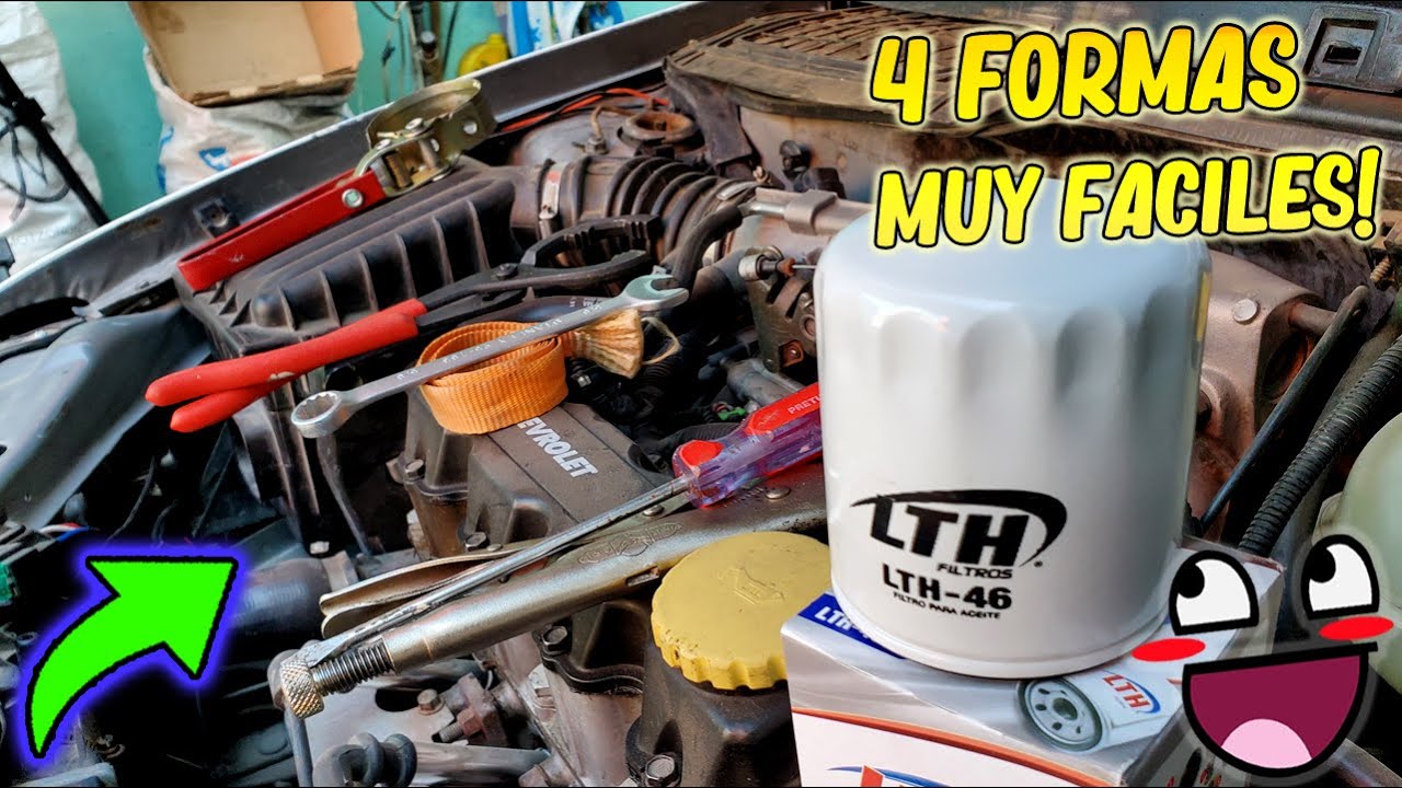 😲LIFE HACKS l 4 MANERAS PARA QUITAR UN FILTRO DE ACEITE DE UN AUTO🚘 DE FORMA CASERA %100 EFECTIVO!!✅