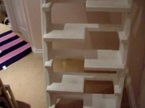 Space saving staircase. Part 2