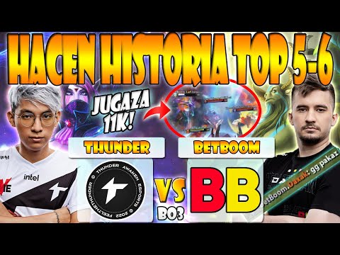 THUNDER AWAKEN VS BETBOOM BO3[GAME 3]PAKAZS VS DAXAK-ESL ONE STOCKHOLM 2022 - DOTA 2 PRO