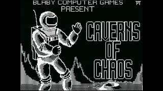 DRAGON 32 - CAVERNS OF CHAOS - BLABY COMPUTER GAMES - 1983