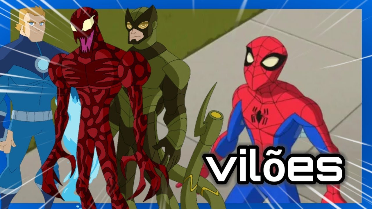 Espetacular Homem-Aranha vilões que não apareceram na série