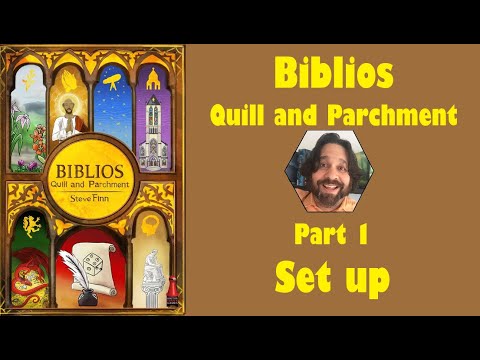 Biblios: Quill and Parchment - Part 1: game set up [JLTEI]
