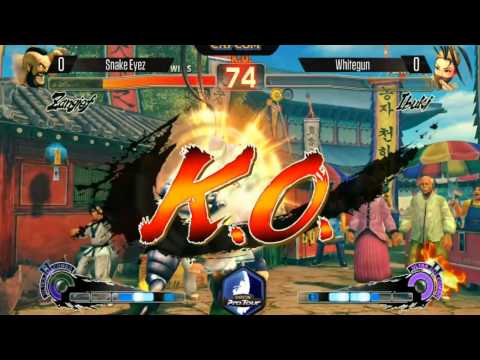 NCR 2014 - SF4 AE - Snake Eyez vs Whitegun - Pool D