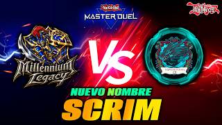 MILLENIUM LEGACY VS BASTARDOS  - SCRIM | NUEVO NOMBRE | Yu-Gi-Oh! Master Duel 🔥