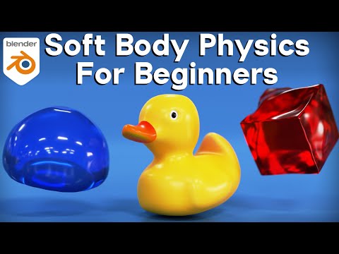 Soft Body Physics for Beginners (Blender Tutorial)