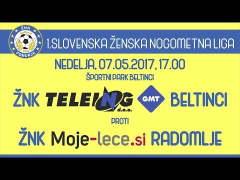 Neposredni prenos 1. SŽNL med ekipama ŽNK TELEING GMT BELTINCI in ŽNK RADOMLJE