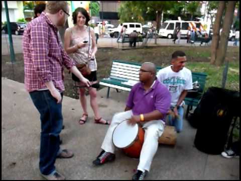 Venezuelan drum beats for Huw and Clare of BBC Radio 1 by Vamos Pa lante
