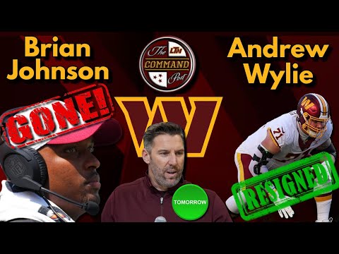 Command Post LIVE! | Commanders Re-Sign Andrew Wylie & Lose AHC Brian Johnson to Rams + News & Notes